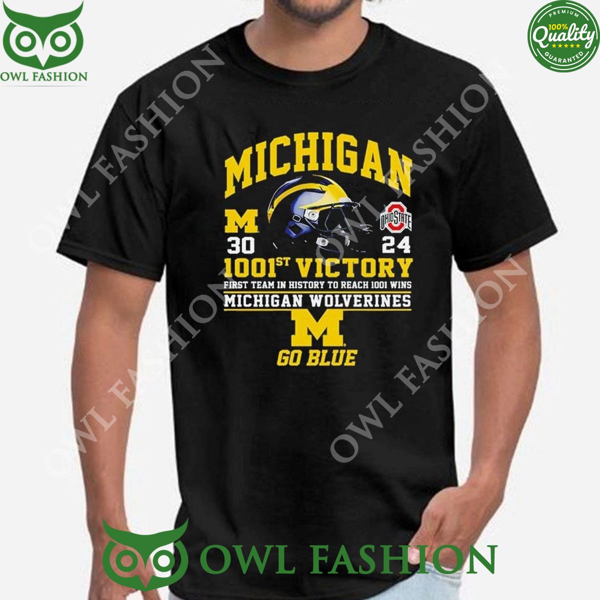 1001St Victory First Team In History To Reach 1001 Wins Michigan Wolverines Go Blue Sweatshirt