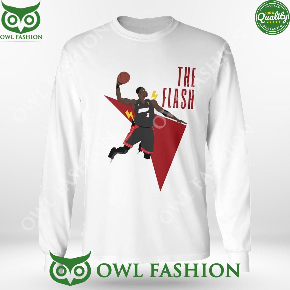 2024 Dwyane Wade Miami Heat The Flash Shirt