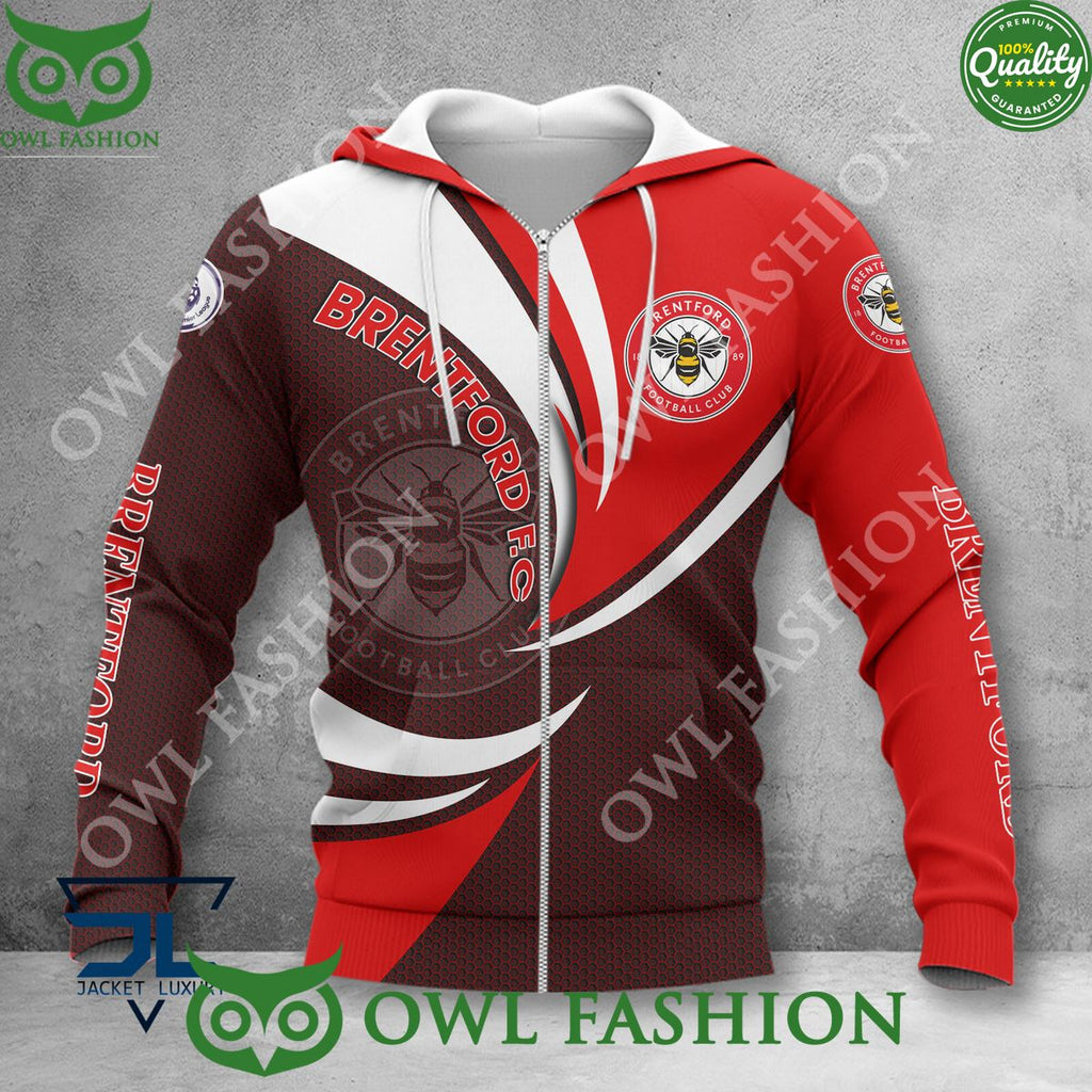 2024 New Design Brentford FC EPL Premier League Hoodie Shirt