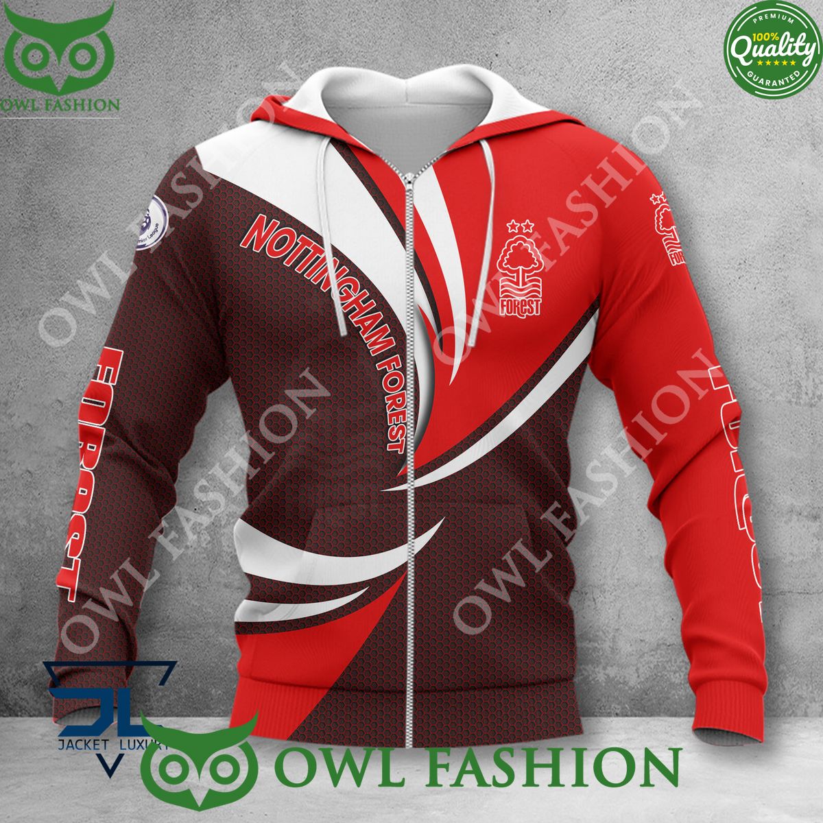 2024 New Design Nottingham Forest F.C EPL Premier League Hoodie Shirt
