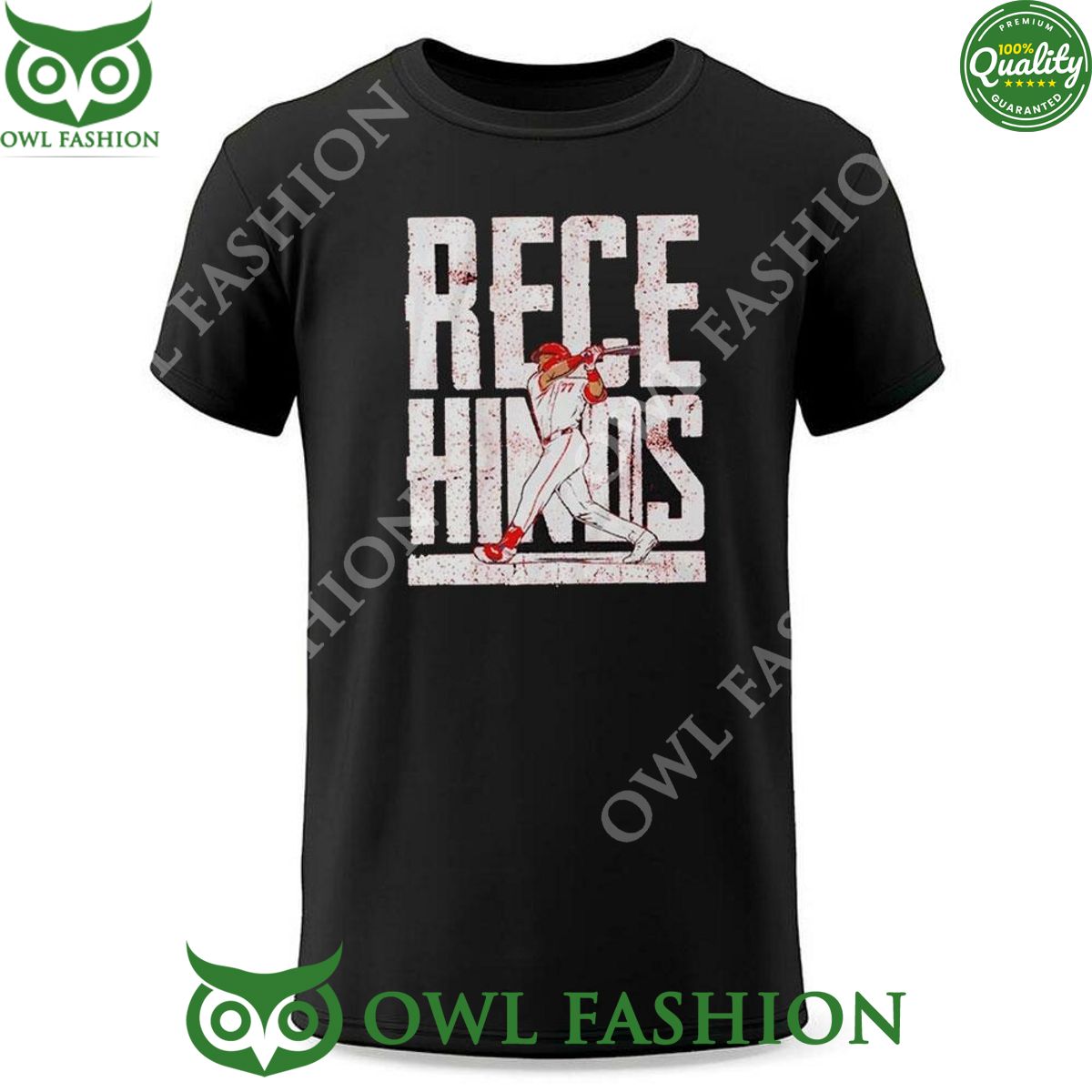2024 Rece Hinds Slugger Swing Baseball t Shirt