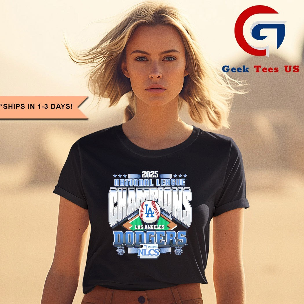 2025 National League Champions World Series Los Angeles Dodgers baseball shirt
