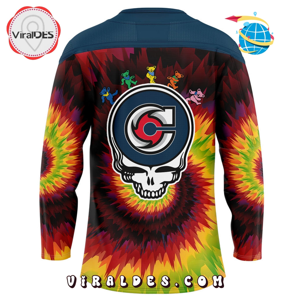 2025 Cincinnati Cyclones Grateful Dead Night Hockey Jersey