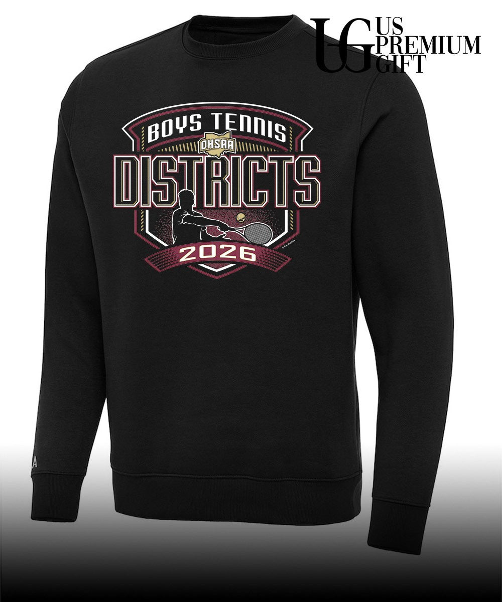 2026 Boys Tennis Districts OHSAA shirt