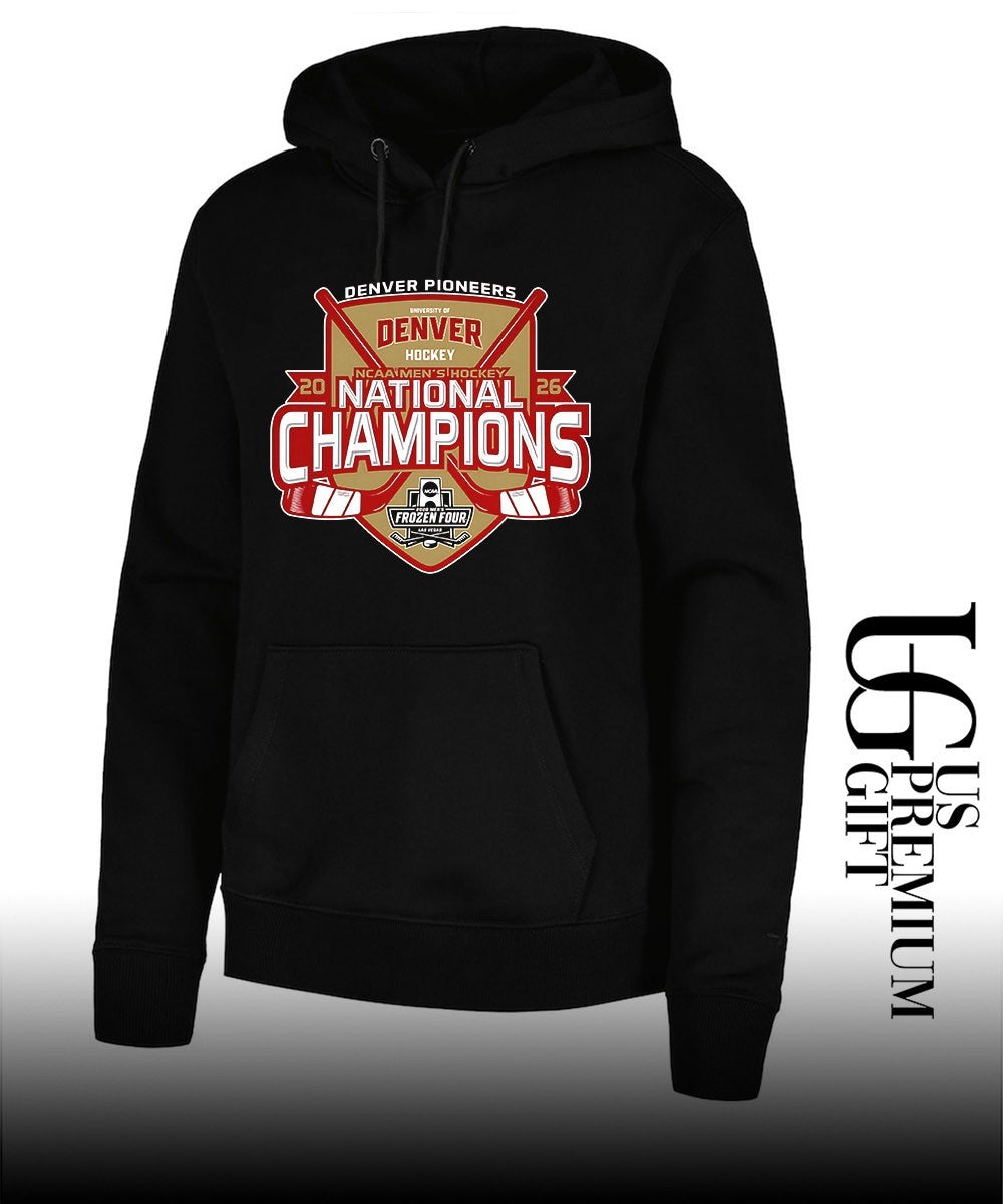 2026 Crimson Denver Pioneers 11-Time National Champions NCAA Frozen Four Men’s Ice Hockey shirt