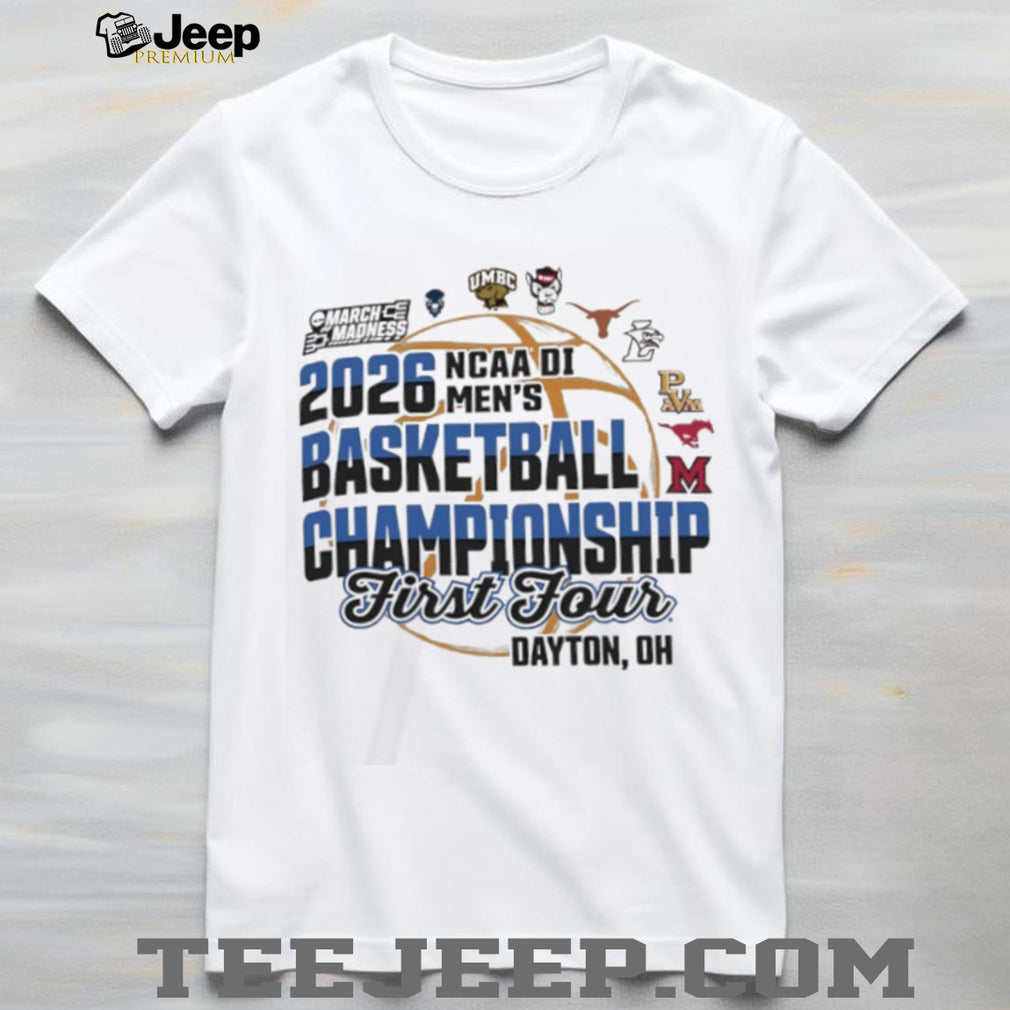 2026 NCAA DI Men’s Basketball First Four Dayton OH T Shirt