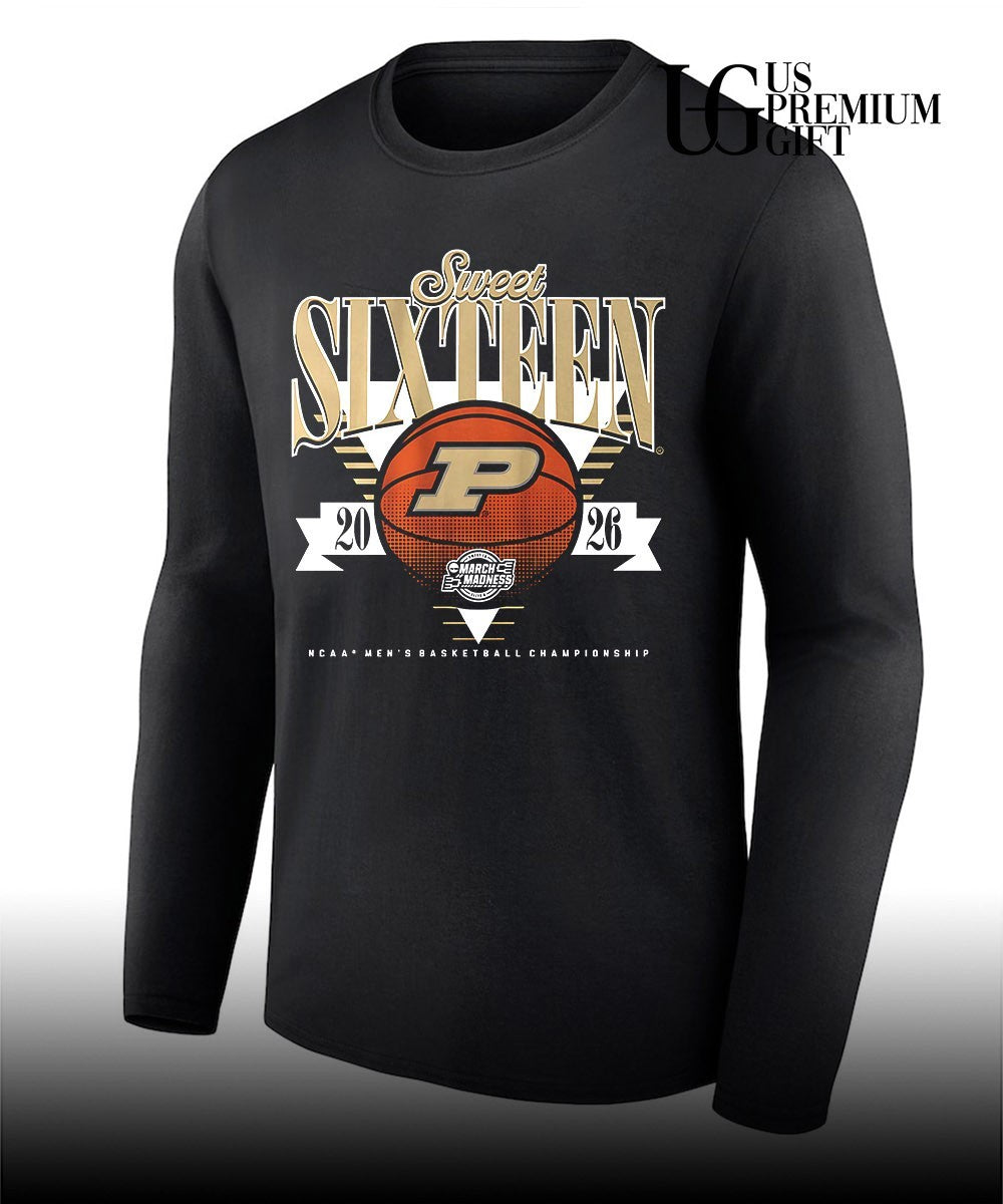 2026 NCAA March Madness Sweet Sixteen Purdue Boilermakers Men’s basketball Championship shirt