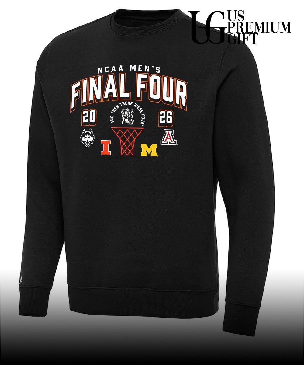 2026 NCAA Men’s Final Four And Then There Were Four 4 Team logo shirt