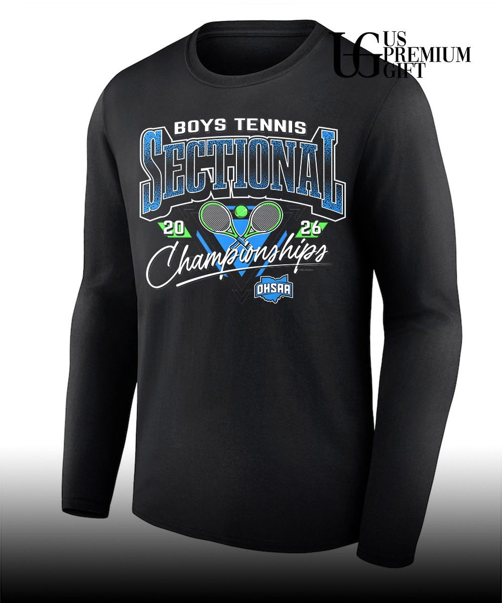 2026 OHSAA Boys Tennis Sectionals shirt