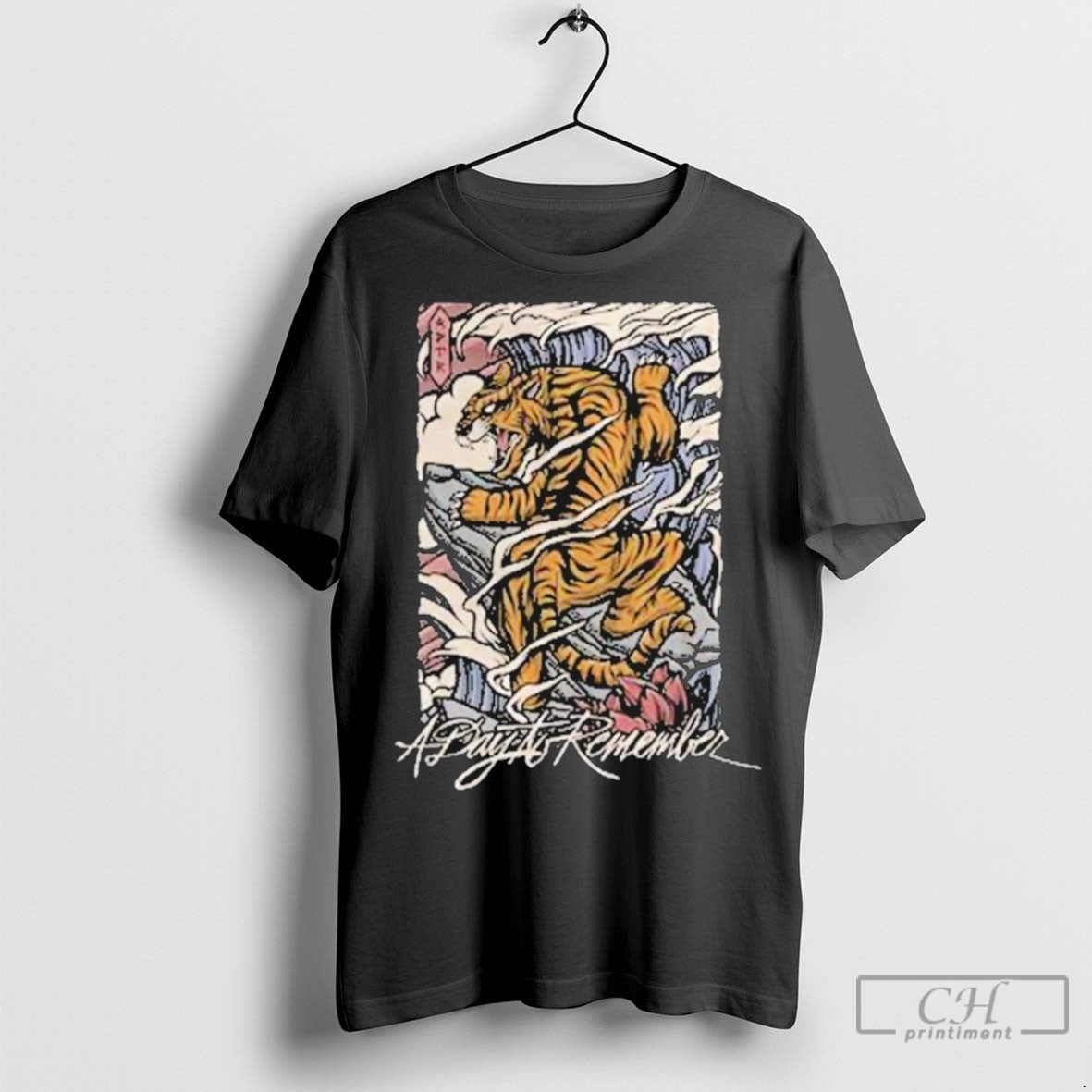 A Day To Remember Tiger T Shirt Jpg