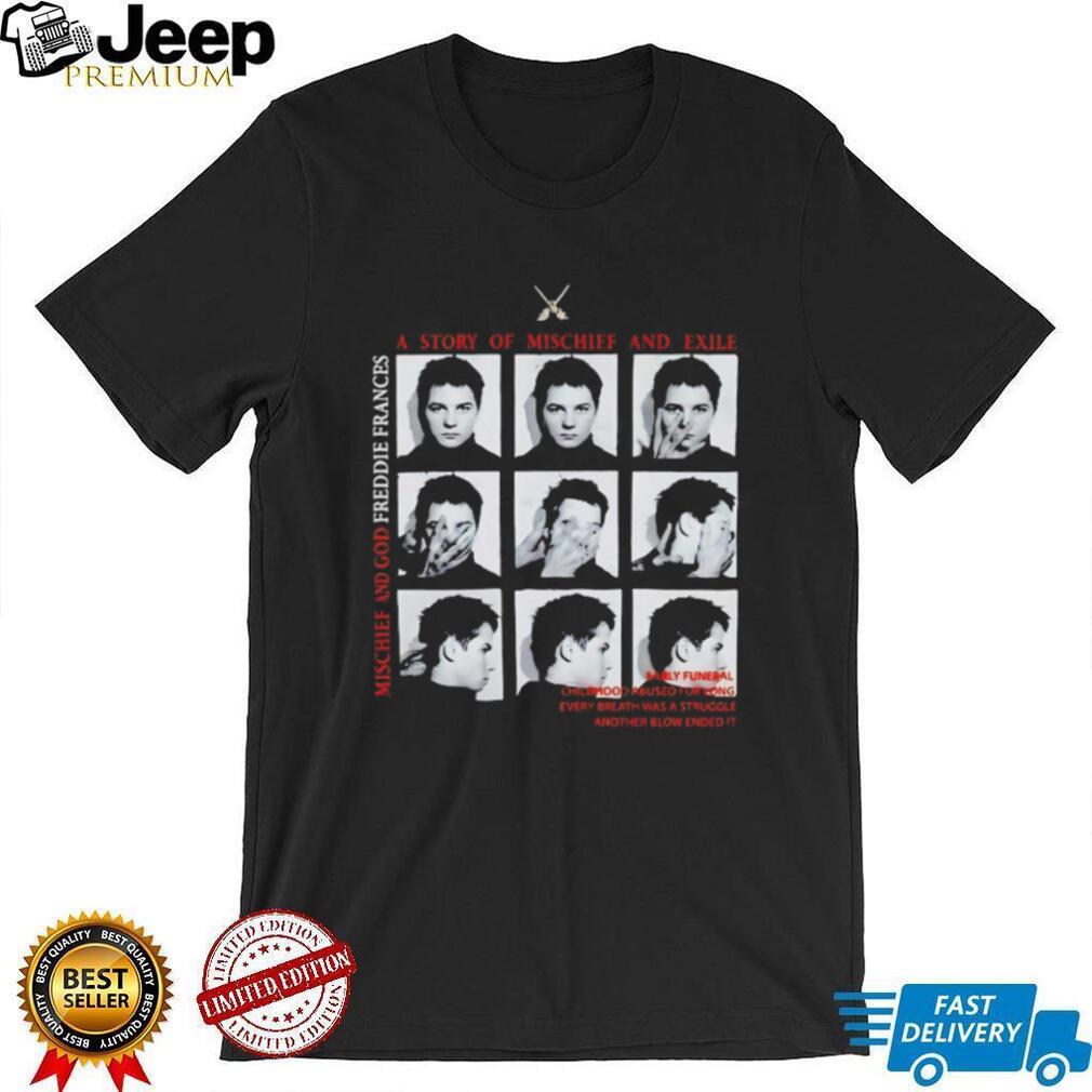 A Story of Mischief and Exile Freddie Frances Portrait Graphic T Shirt