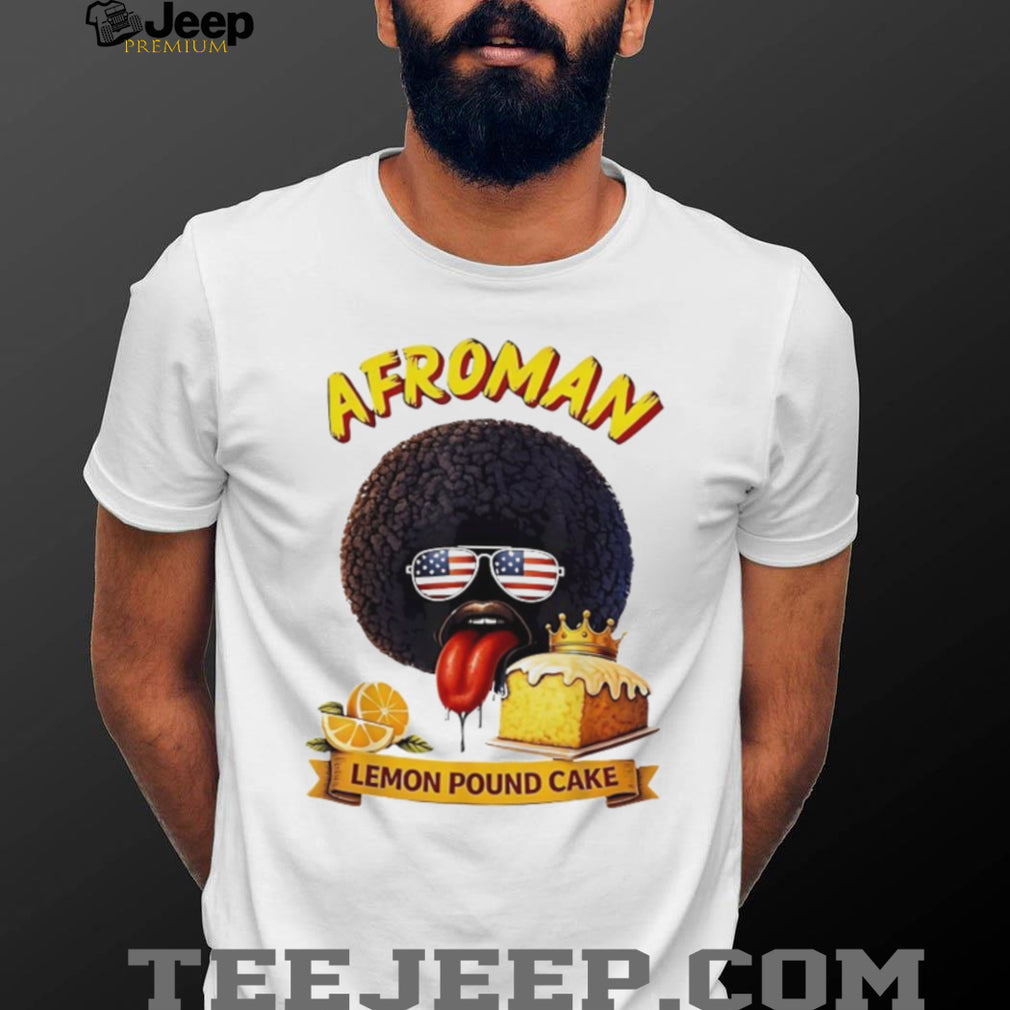 Afroman Lemon Pound Cake Sunglasses Graphic T Shirt