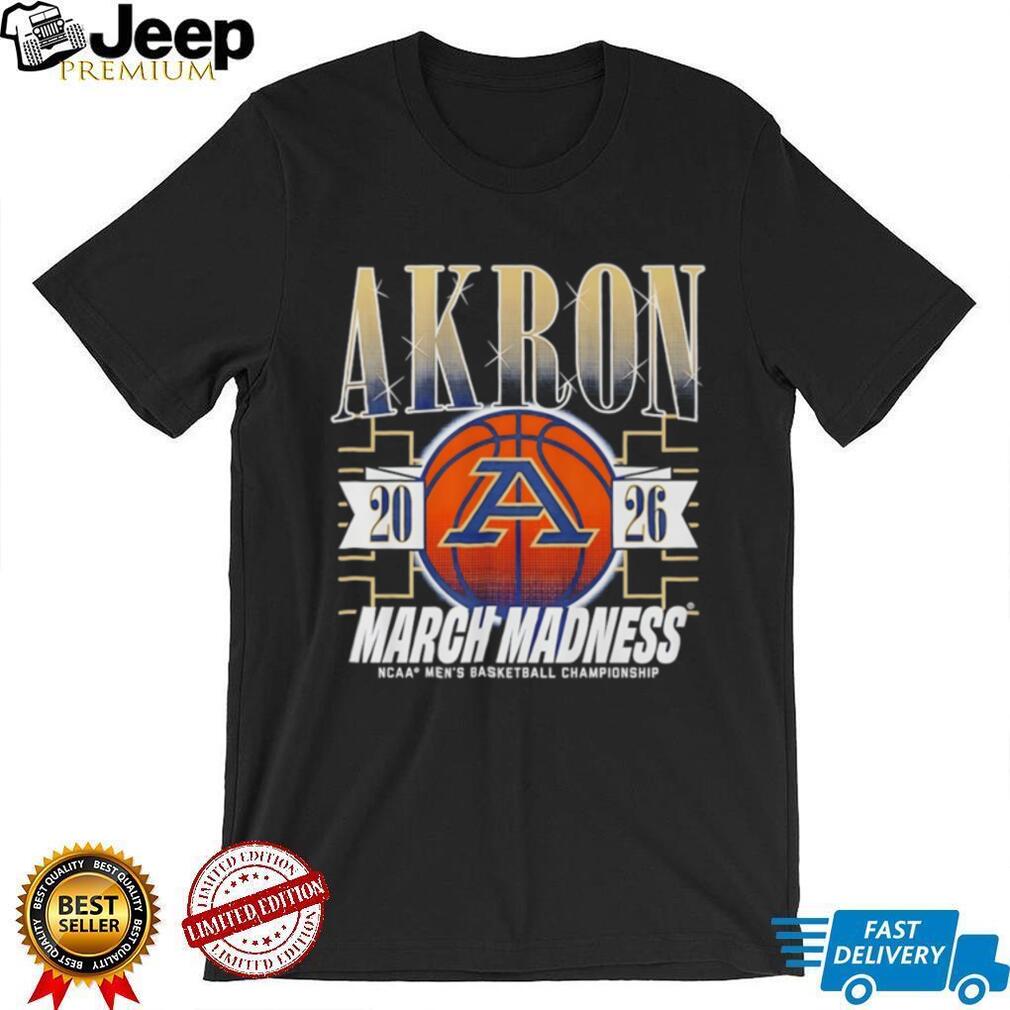 Akron Zips 2026 March Madness NCAA Men’s Basketball Championship T shirt
