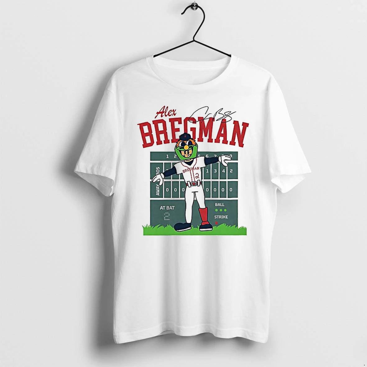 Alex Bregman Wally The Green Monster Mascot Tshirts Sweater