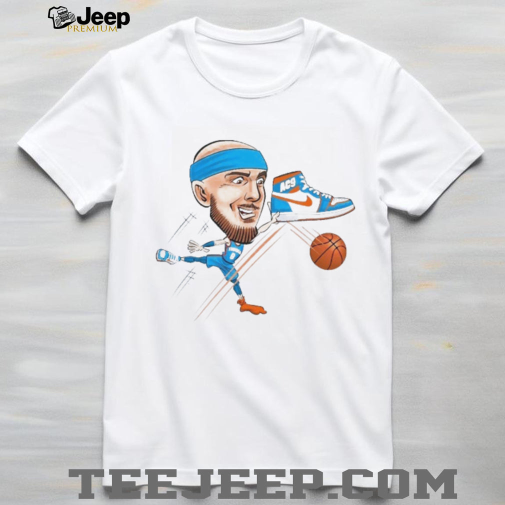 Alex Caruso AC9 Basketball Caricature Sneaker Graphic Tee
