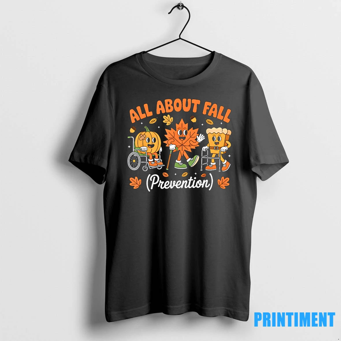 All About Fall Prevention Physical Therapy Retro Fall Nurse Tshirts Sweater