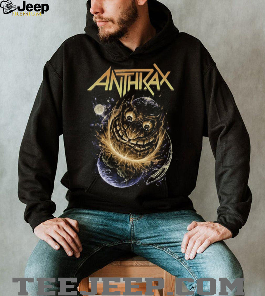 Anthrax Not Man Meteor Earth Explosion Thrash Metal T Shirt