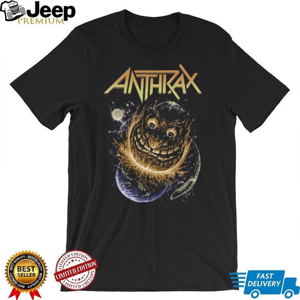 Anthrax Not Man Meteor Earth Explosion Thrash Metal T Shirt
