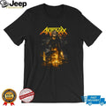Anthrax Not Man Sydney Harbor Bridge Fire Australia Tour T Shirt
