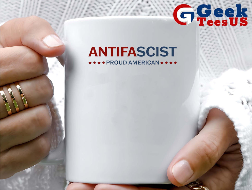 Antifa Antifascist Proud American shirt