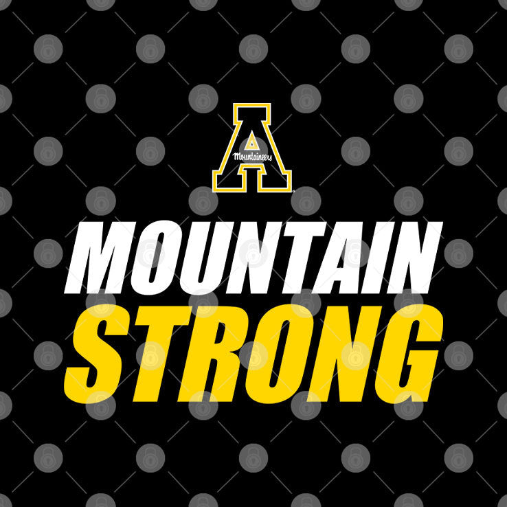 Appalachian State Mountaineers Mountain Strong T Shirt