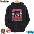 Arkansas Razorbacks Peanuts Forever Not Just When We Win T Shirt
