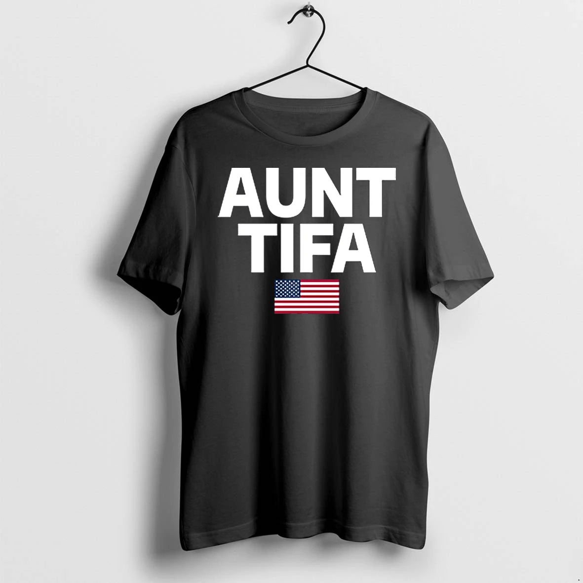 Aunt Tifa American Flag Tshirts Sweater