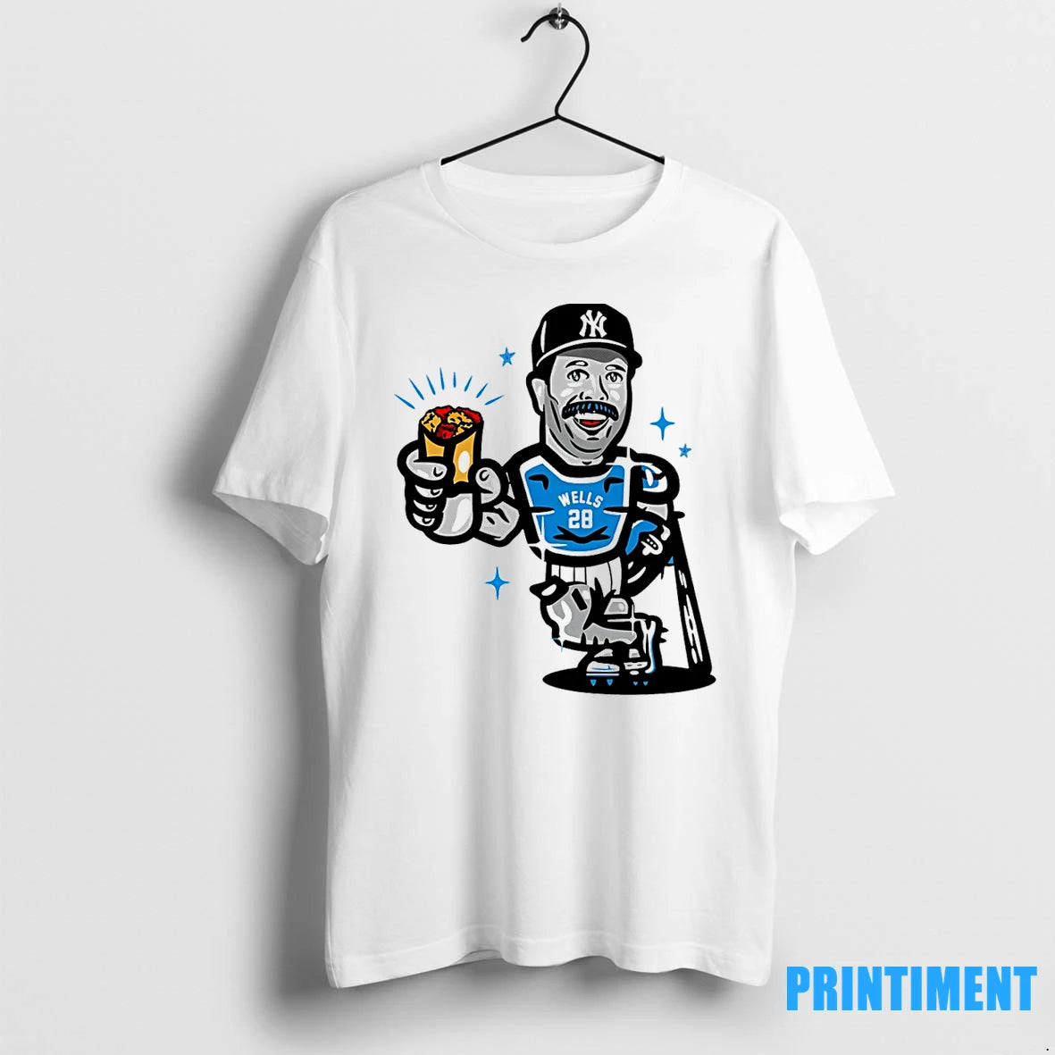 Austin Wells New York Yankees Xxl Extra Clutch Burrito Tshirts Sweater