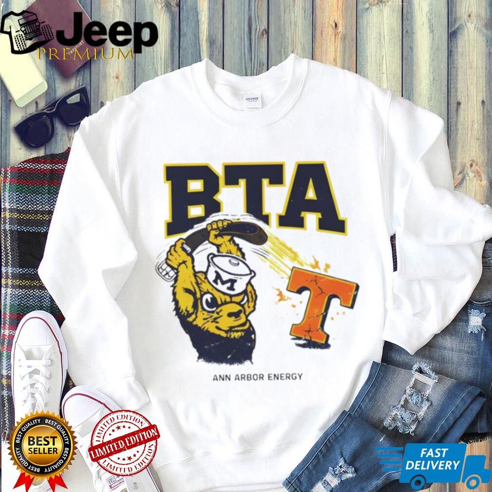 BTA Ann Arbor Energy Michigan vs Tennessee Mascot T Shirt