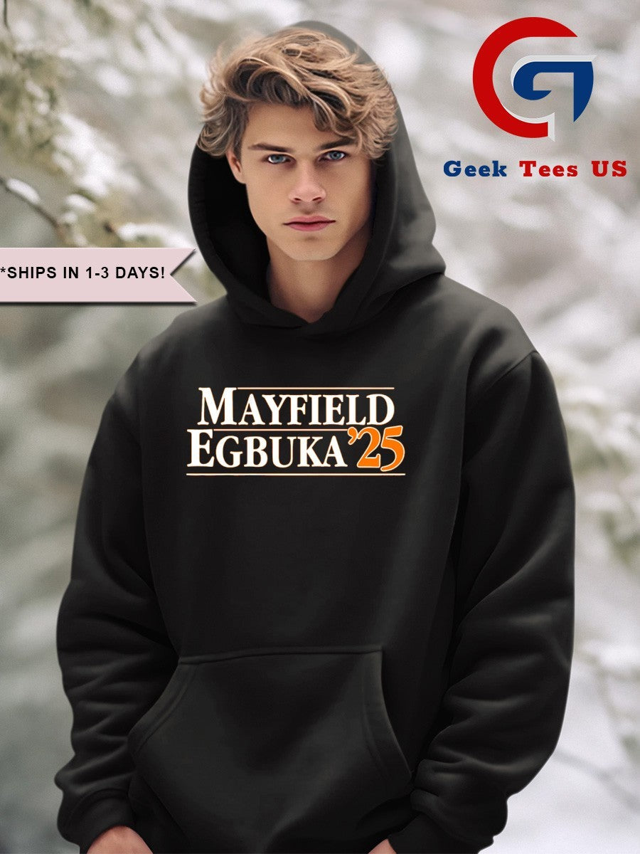 Baker Mayfield and Emeka Egbuka Mayfield-Egbuka ’25 Tampa Bay Buccaneers shirt