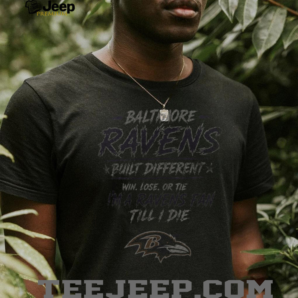Baltimore Ravens Football Team Logo Built Different Shirt