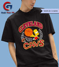 Bart Simpsons Cleveland Cavaliers NBA cartoon shirt