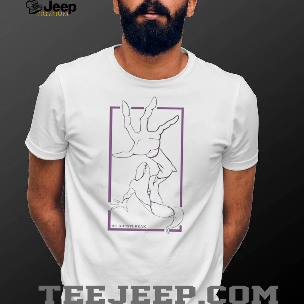 Ben 10 Ghostfreak Alien Minimalist Line Art T Shirt