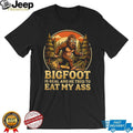 Bigfoot Is Real Funny Retro Sasquatch T Shirt Sarcastic Cryptid Hunter Graphic T Shirt