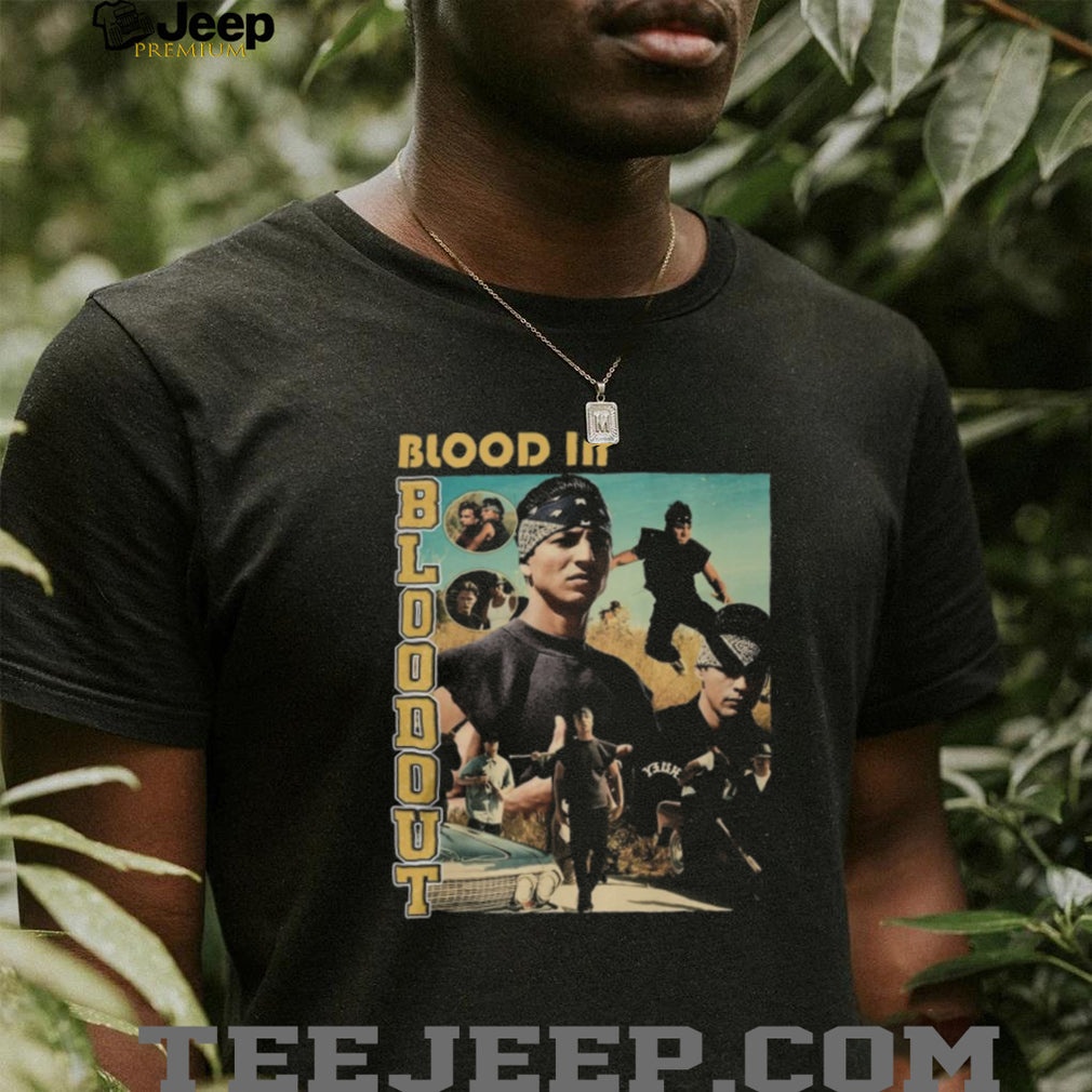 Blood In Blood Out Movie Scenes Retro Vintage Style T Shirt