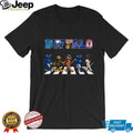 Buffalo Sports Mascots Abbey Road Crossing Bills Sabres Bisons T Shirt
