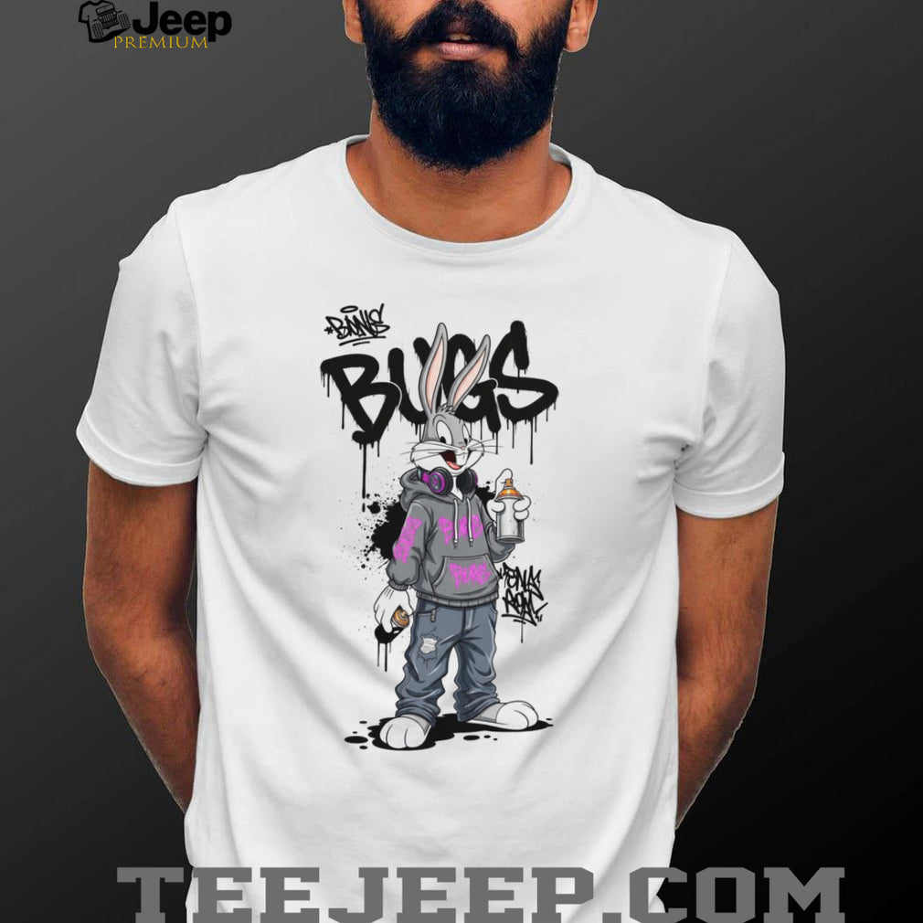 Bugs Bunny Streetwear Graffiti Artist Hoodie Design Urban Hip Hop Apparel