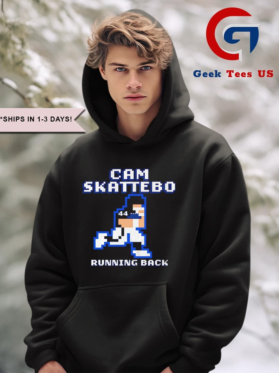 Cam Skattebo player New York Giants football running back 8 bit retro baller shirt
