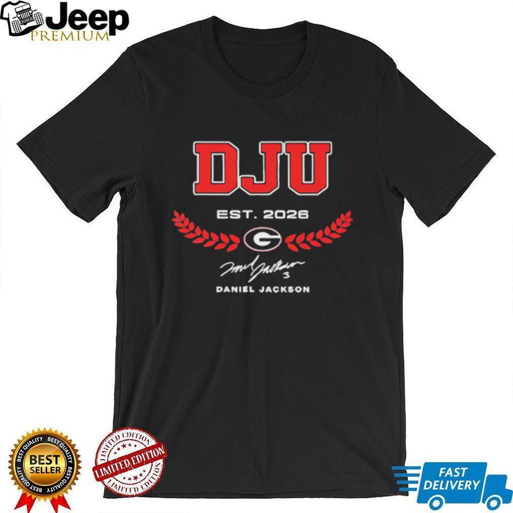 DJU Daniel Jackson Georgia Baseball signature shirt