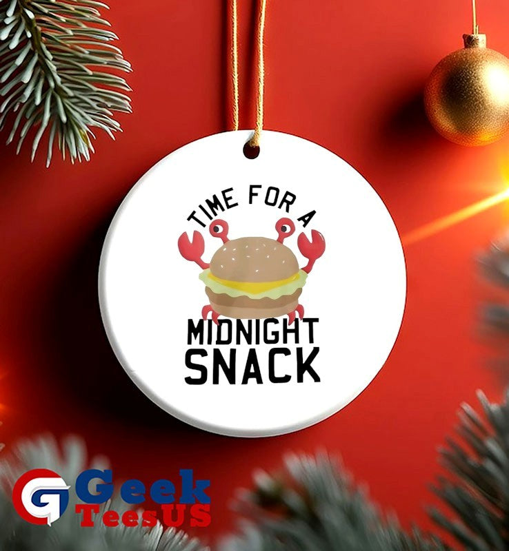 Crab time for midnight snack shirt