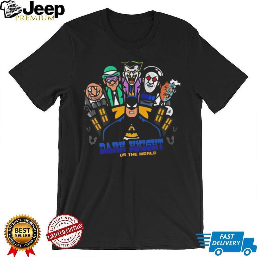 Dark Knight vs The World Villains Graphic T Shirt