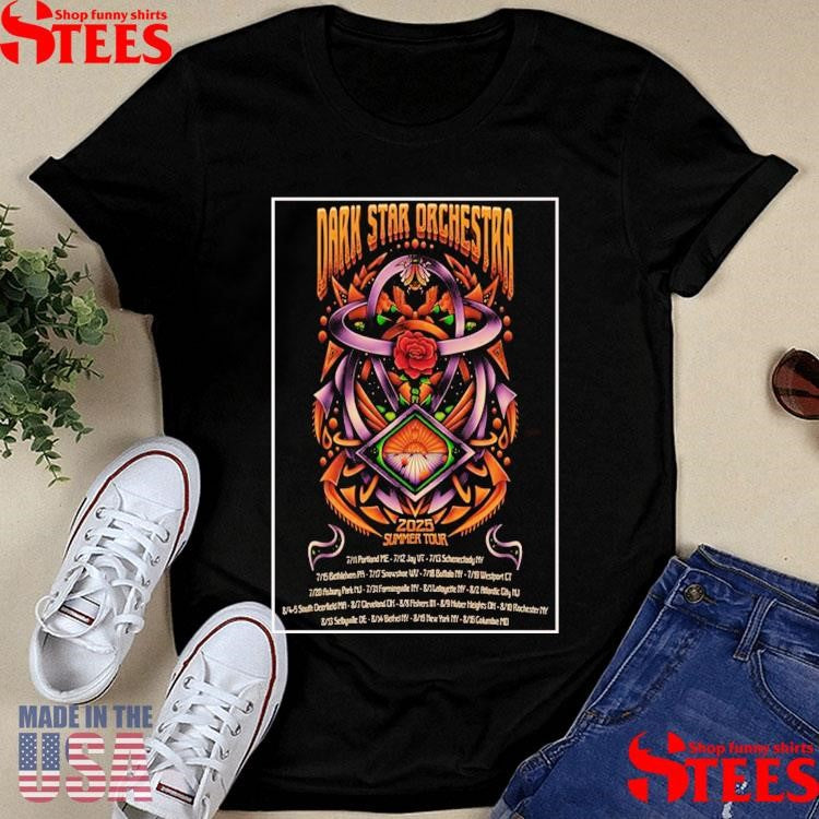 Dark Star Orchestra 2025 Summer Tour T-shirt