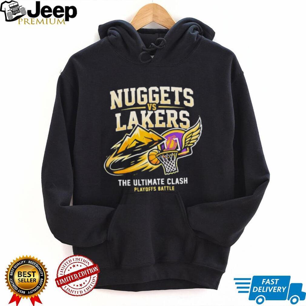 Denver Nuggets vs. LA Lakers “The Ultimate Clash” NBA Playoffs Battle T Shirt