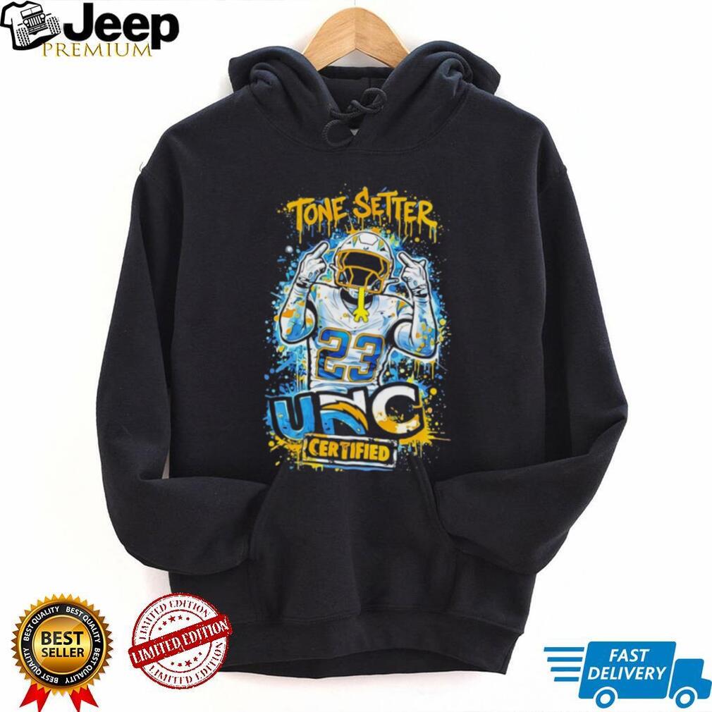 Tone Setter UNC Certified #23 Football Graphic T Shirt