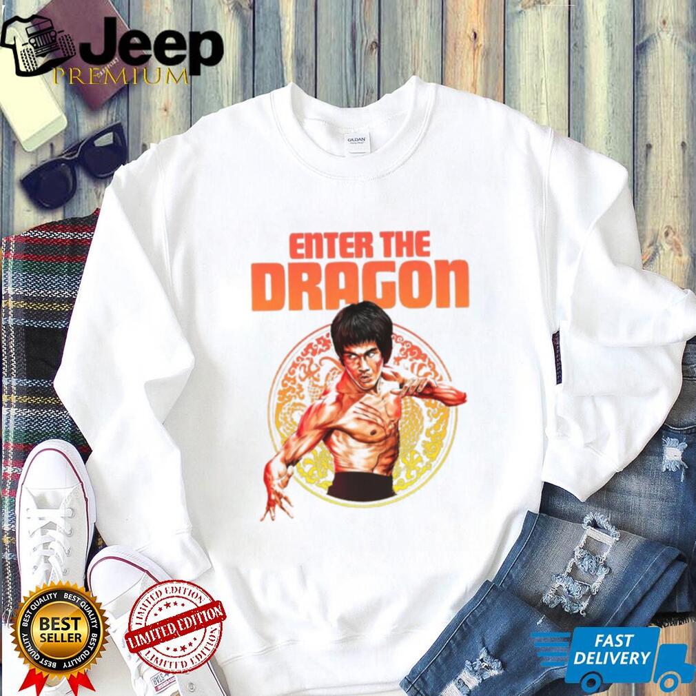 Enter The Dragon Bruce Lee Vintage Martial Arts Graphic T Shirt