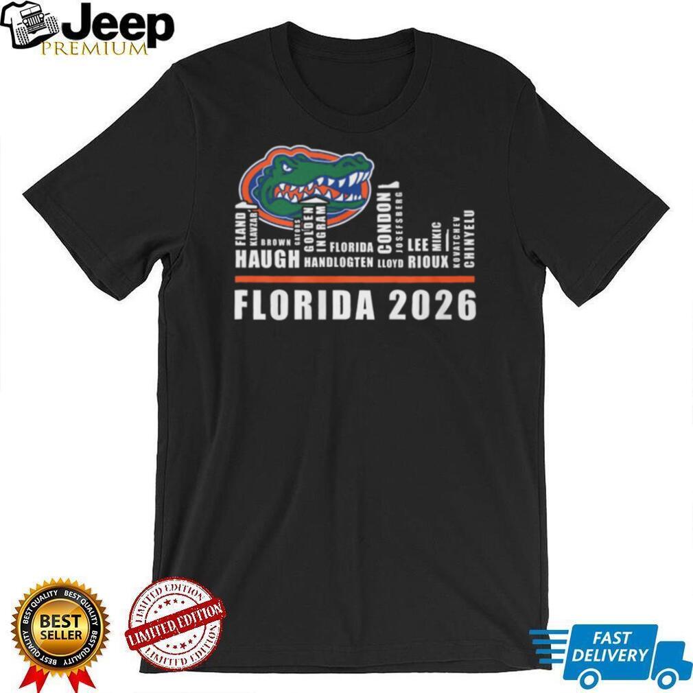 Florida Gators 2026 Basketball Team Players Names T Shirt