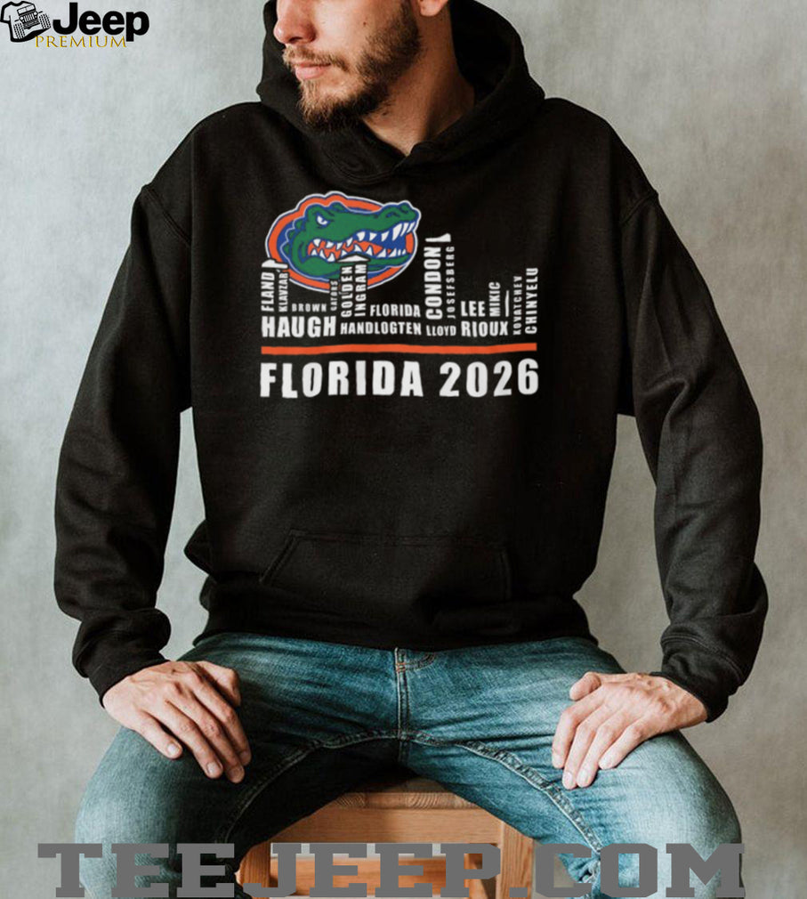 Florida Gators 2026 Basketball Team Players Names T Shirt