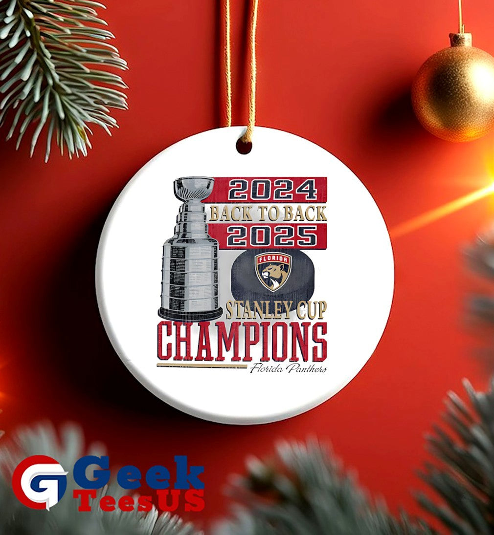 Florida Panthers back to back 2024-2025 Stanley Cup Champions shirt