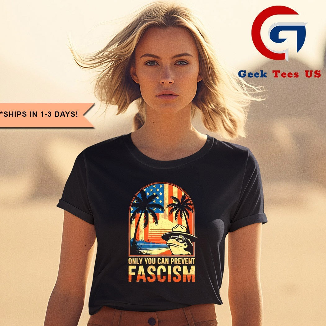 Frogs only you can prevent Fascism shirt