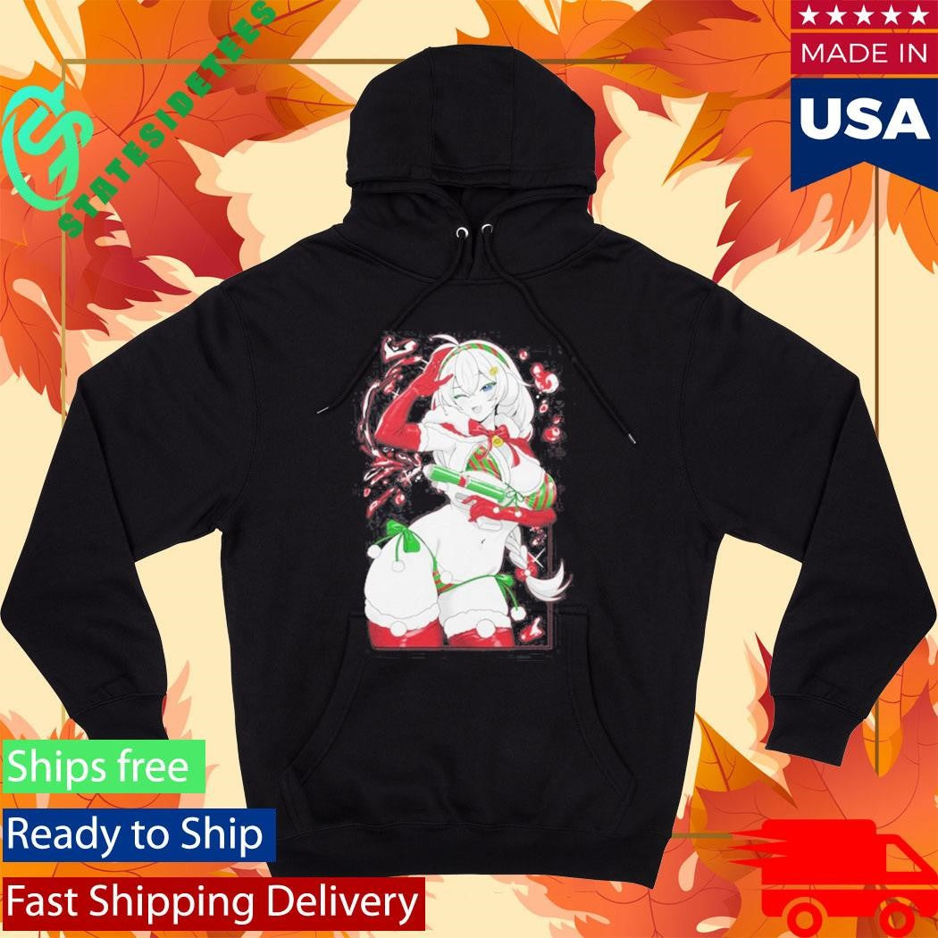 Gamer Supps Waifu July In Christmas Shirt